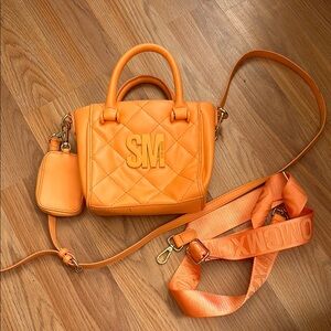 Steve Madden Quilted Faux Leather Handbag